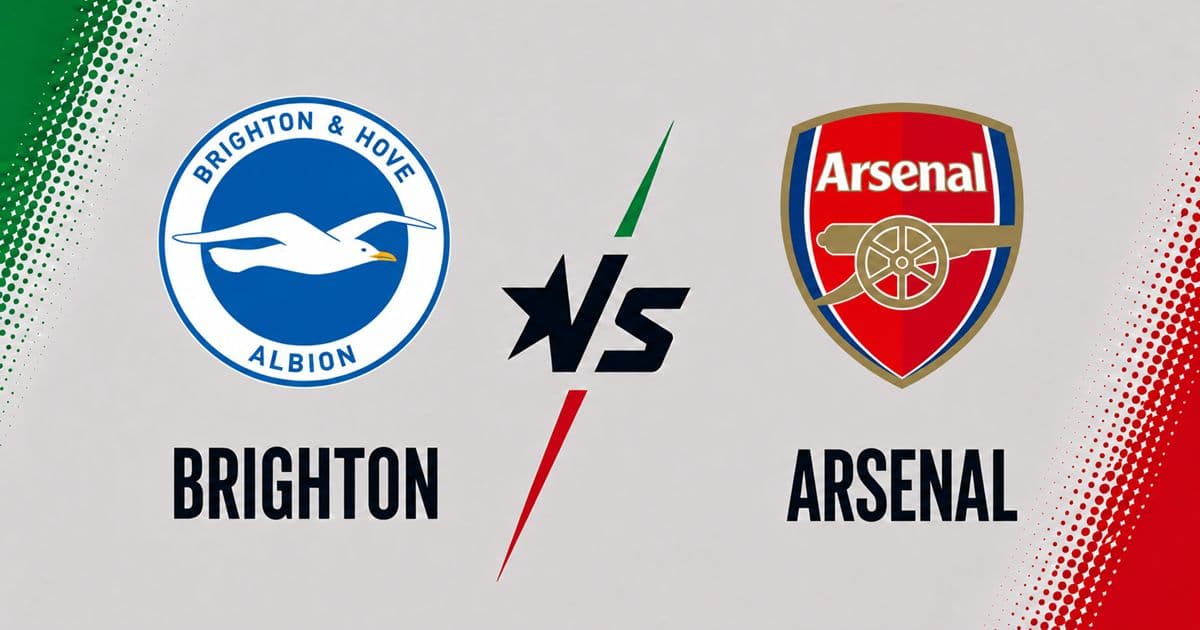 Dự đoán Brighton vs Arsenal Premier League 2026